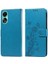 Oppo A78 4g Deri Kart Yuvaları Flip Çiçek Için Flip Case (Yurt Dışından) 3