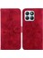 Onur X8B Cüzdan Kickstand Manyetik Kabartmalı Zambak Kart Tutucu Için Flip Case (Yurt Dışından) 5