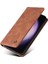 Samsung Galaxy S24 Için Flip Case Kapak Cüzdan Deri Kılıf Basit (Yurt Dışından) 3