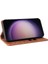 Samsung Galaxy S24 Için Flip Case Kapak Cüzdan Deri Kılıf Basit (Yurt Dışından) 5