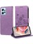 Xiaomi Redmi Not 12 Için Flip Case 4g Cardyuvaları Çiçek Deri Flip Case (Yurt Dışından) 5