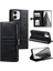 Iphone 11 Için Flip Case Kickstand 6 Kart Yuvaları Cüzdan Pu Deri (Yurt Dışından) 1