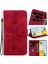 Motorola Moto G24 Kickstand Cüzdan Kabartmalı Zambak Manyetik Için Flip Case (Yurt Dışından) 1