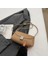 Bu Yılın Popüler Fransız Retro Banliyö Küçük Kare Çantası 2024 Yeni Üst Düzey Çok Yönlü Yumuşak Deri Omuz Crossbody Çantası (Yurt Dışından) 1