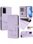 Oppo Için Kılıf A16/A16S/A54S Kart Tutucu Cüzdan Rfıd Engelleme Kapak Kapak Pu (Yurt Dışından) 5