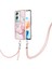 Oppo A2 5g Için Kılıf Anti-Scratch Yumuşak Tampon Crossbody Kordon Askısı Mermer (Yurt Dışından) 1