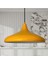 Modern Metal Sarkıt, Salon, Hol, Mutfak Avizesi, Sarı Renk Metal Avize, 36 cm Çapında Metal Avize 1