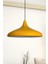 Modern Metal Sarkıt, Salon, Hol, Mutfak Avizesi, Sarı Renk Metal Avize, 36 cm Çapında Metal Avize 3