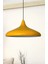 Modern Metal Sarkıt, Salon, Hol, Mutfak Avizesi, Sarı Renk Metal Avize, 36 cm Çapında Metal Avize 5