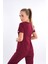 Bordo Renk Lily Model Fermuarlı Soft Likra Doktor, Hemşire Cerrahi Üniforma Takım 3