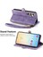 Samsung Galaxy S24 Artı Darbeye Deri Kılıf Için Flip Case Cüzdan Flip (Yurt Dışından) 4