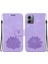 Motorola Moto G14 Cüzdan Kabartma Lotus Çiçek Manyetik Için Flip Case (Yurt Dışından) 1