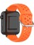 Xiaomi Watch / Huawei Honor S1 18MM Renkli Spor Saat Bandı(Beyaz) (Yurt Dışından) 3