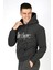 Gregory Erkek Kapüşonlu Sweatshirt Antrasit 3