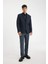 Slim Fit Dar Kesim Astarlı Düğmeli Blazer Ceket N0503AZ24AU 2