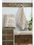 2li Banyo Havlu Seti 90x160cm +50x90cm DS Bej 1