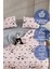 PEMBE PANDA Çift Kişilik Nevresim Takımı Lastikli Çarşaf ve 2 Yastık Kılıfı 3
