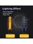 Motosiklet LED Far Sinyal Mavi Sarı LED Işık Gösterge Sinyali Çift Renk Su Geçirmez 2