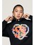 Bg Store Kız Çocuk Siyah Sweatshirt 3