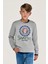 Bg Store Erkek Çocuk Gri Melanj Sweatshirt 3