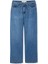 Belden Bağlamalı Wide Leg Fit Jean Pantolon 3