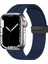 Apple Watch Uyumlu 46MM Seri 10 Kordon - Manyetik Tokalı Silikon Moda Kordon Krd-84 1
