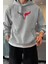 Bull Ön Baskılı Pamuklu Erkek Sweatshirt 1