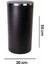 Lenox Çöp Kovası - Siyah - 35 Lt 6
