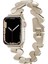 Apple Watch Uyumlu 42MM 44MM Kordon Metal Kıvrımlı Desenli Parlak Çelik Krd-80 2