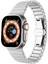 Apple Watch Uyumlu 42MM 44MM Kordon Krd-79 Metal Strap Kayış 1