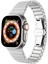 ​​​Apple Watch Uyumlu Ultra - Ultra 2 49MM Kordon Krd-79 Metal Strap Kayış 1