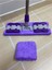 (1 Adet Yedek Bez Hediye) Mikrofiber Mandallı Mop. Yer,duvar,fayans ve Yüzey Temizlik Mop 4