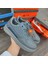 Erkek Füme Bağcıklı Memory Foam Hafızalı Taban Sneaker Spor Ayakkabı 23557 5