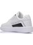 Erkek Beyaz Bağcıklı Memory Foam Hafızalı Taban Sneaker Spor Ayakkabı 23557 3