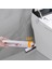 Mini tezgah üstü paspas ve yedek uçlu mini mop seti, beyaz, çok amaçlı 4