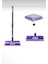 Mor Yedek Bezli Mikro Fiber Temizlik Mop Seti, Duvar ve Yer Temizliği İçin Ideal 1