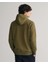 Erkek Yeşil Regular Fit Kapüşonlu Logolu Sweatshirt 2047082.301 2