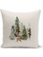 Yılbaşı Serisi Çift Tarafı Dijital Baskılı 8'li Kırlent Kılıfı Seti (Christmas Noel Cushion Cover) 3