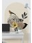 Çiçek ve kuş temalı renkli retro duvar sticker, boho tarzı dekorasyon için mükemmel seçim 4