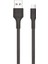 Force CB431M Hasır Örgü ve Ekstra Güçlendirilmiş Silikon Başlıklı Micro USB Hızlı Şarj ve Data Kablo 2