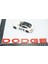 Dodge Bagaj Kırmızı Abs 3m 3D Yazı Logo Amblem 5