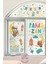 Ramazan Temalı Renkli Eğitici ve Eğlenceli Şeffaf Sticker Seti, Çocuklar İçin Çoklu Parça 1