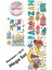 Ramazan Temalı Renkli Eğitici ve Eğlenceli Şeffaf Sticker Seti, Çocuklar İçin Çoklu Parça 2