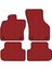 Renault Symbol 2 2008-2012 Lüks Halı Paspas Seti Kırmızı 1