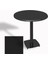 Tokyo Werzalit Yuvarlak Masa 70 cm (Esb) - Siyah 1