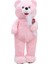 Ayakta Ayı 93 cm Pembe Pelüş Ayı Sevgiliye Hediye 1