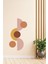 Pastel renkli geometrik duvar sticker, şık ve modern bohem tarz dekorasyon için ideal 1