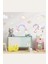 Pastel Unicorn ve Gökkuşağı Kuşlar Duvar Sticker Seti, Renkli ve Eğlenceli, Bebek/Çocuk Odası 2