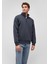 Yarı Fermuarlı Lacivert Basic SWEATSHIRT0S10278-87822 2