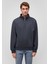 Yarı Fermuarlı Lacivert Basic SWEATSHIRT0S10278-87822 3